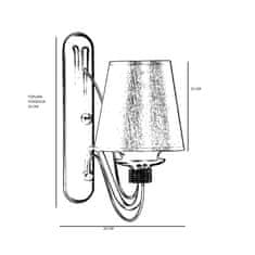 Opviq Stenska svetilka