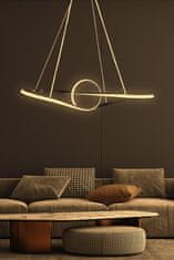 Opviq Lestenec, Canum Black-Yellow Light