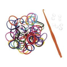 Rayher.	 Elastike Loom Bandz Basic, 200 kosov