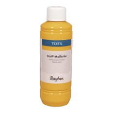 Rayher.	 Barva za tekstil, sončno rumena, 250ml