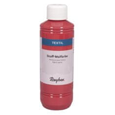 Rayher.	 Barva za tekstil, klasična rdeča, 250ml