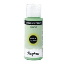 Rayher.	 Glow in the dark barva, zelena, 59ml