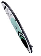 WOWO Napihljiva SUP deska z dodatki - Inflatable SUP Board with Accessories, Mint, 320 cm, 150 kg