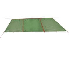 Vidaxl Ponjava za kampiranje zelena 420x440 cm vodoodporna