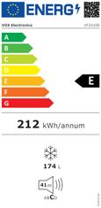 VOX electronics VF 2410 E zamrzovalna omara