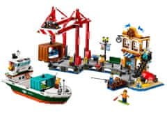 LEGO Mesto 60422 Pristanišče s tovorno ladjo