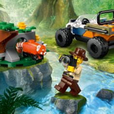 LEGO Mesto 60424 Raziskovanje džungle štirikolesnik - Misija rdeče pande