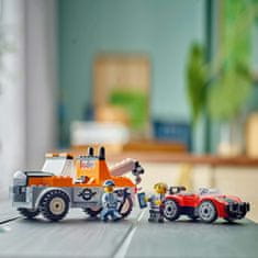 LEGO City 60435 Popravilo vlačilcev in športnih avtomobilov