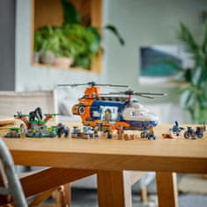 LEGO City helikopter za raziskovanje džungle v baznem taboru (60437)