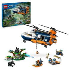 LEGO City 60437 Base Camp Jungle Reconnaissance Helicopter