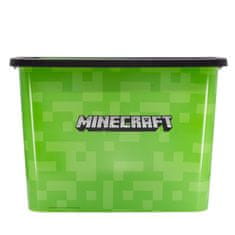 Stor Plastična škatla za shranjevanje MINECRAFT 23L, 04406