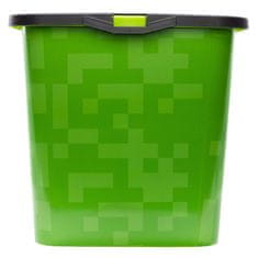 Stor Plastična škatla za shranjevanje MINECRAFT 23L, 04406