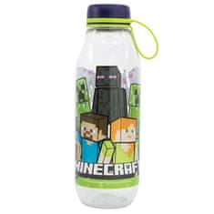 Stor Plastenka s silikonsko zanko MINECRAFT, 650ml, 40483