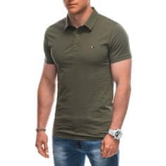 Edoti Moška gladka polo majica S1940 khaki MDN125459 3XL