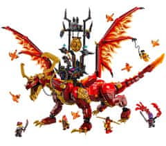 LEGO Ninjago premikanje zmaja z viri (71822)