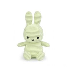 Bon Ton Toys Miffy Corduroy zajček mehka igrača, 23 cm, mentol zelena