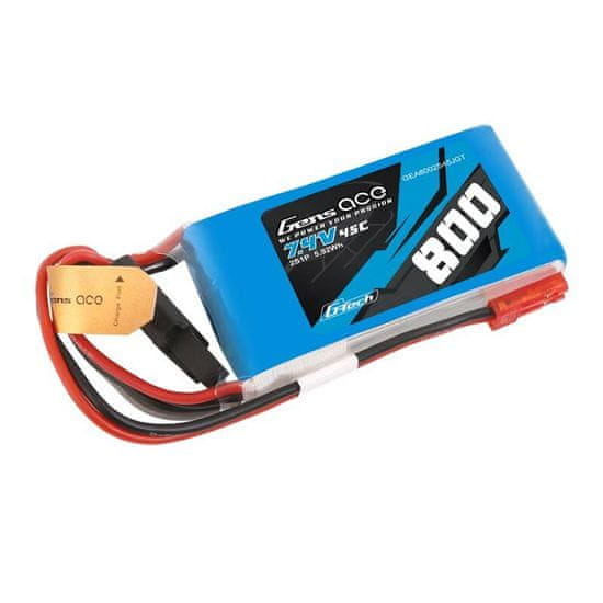 Gens Ace Akumulator Gens ace G-Tech Lipo 800mah 7,4V 45C 2S1P Lipo baterija