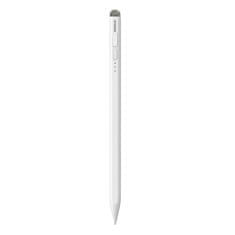 BASEUS BASEUS aktivni kapacitivni pisalo združljivo z iPadom + kabel tipa C na tip C 130 mAh pisalo Pisanje LED P80015802213-00 bela