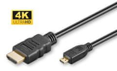 MicroConnect Kabel MicroConnect 4K HDMI A-D, 1 m