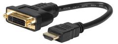 MicroConnect Adapter MicroConnect HDMI - DVI M/F, 15 cm