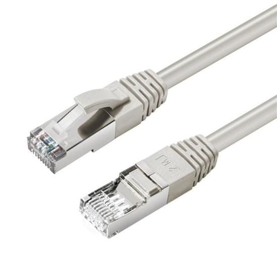 MicroConnect MicroConnect S/FTP CAT6 20m siva LSZH