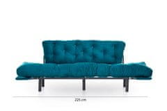 Atelier Del Sofa Raztegljiv kavč s tremi sedeži