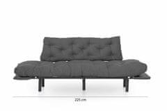 Atelier Del Sofa Raztegljiv kavč s tremi sedeži