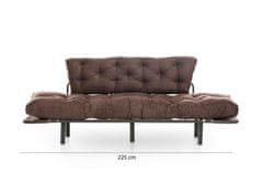 Atelier Del Sofa Raztegljiv kavč s tremi sedeži