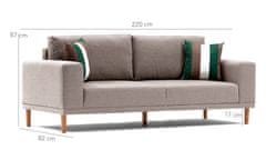 Atelier Del Sofa 3-sedežna zofa