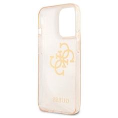 Guess Guess Glitter 4G Big Logo - ovitek za iPhone 13 Pro Max (zlat) 