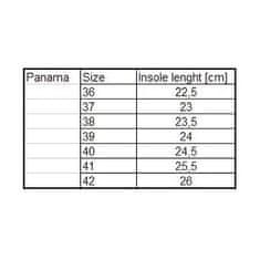 Panamski ženski copati vijolične barve velikost (čevlji) 41