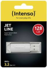 Intenso Jet Line spominski ključek, 128 GB, siv