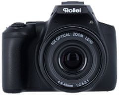 Rollei Powerflex 10x/ 8 MPix/ 10x zoom/ 3" LCD/ 1440p video/ Wi-Fi/ črna