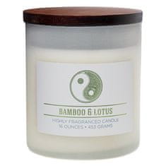 Colonial Candle Svíčka dekorativní válec , Bambus a Lotus, 453 g