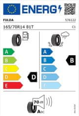 Fulda Letna pnevmatika 165/70R14 81T EcoControl 576122