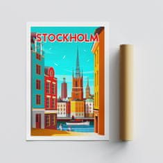 Wallity Plakat A3, Stockholm - 2014