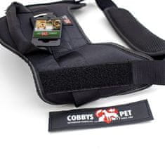 COBBYS PET Oprtnik K9 L 65-80cm črn