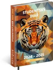 Notique Študentski dnevnik Tiger (september 2024 - december 2025), 9,8 x 14,5 cm