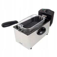 Esperanza 2000W inox cvrtnik na olje FALAFEL 3L friteza