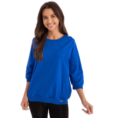 RELEVANCE Vsakodnevna bluza za ženske kobalt barve RV-BZ-9494.86_408234 Univerzalni