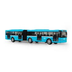 Rappa Kovinski sklenjeni avtobus DPO Ostrava, moder barve, dolžine 18 cm