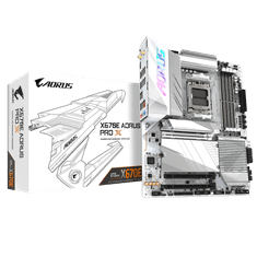 Gigabyte X670E AORUS PRO X, DDR5, SATA3, USB3.2Gen2x2, HDMI, 2.5GbE, WiFi 7, AM5 ATX