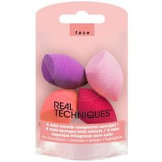 Real Techniques Miracle Complexion Sponge Mini set 4 mini gobic za nanašanje ličil 4 kos