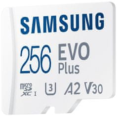 Samsung EVO Plus 2024 MicroSDXC 256 GB + adapter SD / CL10 UHS-I U3 / A2 / V30