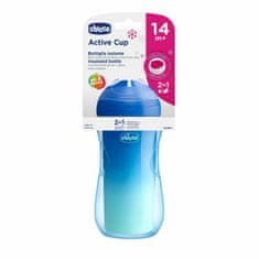 Chicco Sippy Cup Boy Termalna skodelica za otroke, 266 ml, modra, 266 ml