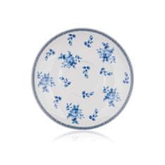 Banquet Desertni krožnik BLUE FLOWER 19,3 cm, komplet 6 kosov