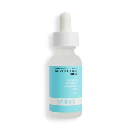 Revolution Skincare Hydrate 2% Alpha Arbutin & Hyaluronic Acid Serum vlažilen serum za obraz za ženske