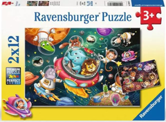 Ravensburger sestavljanka, Vesolje, 2x12d