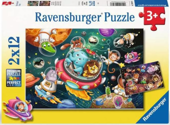   Ravensburger sestavljanka, Vesolje, 2x12d