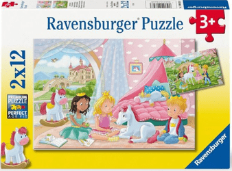   Ravensburger sestavljanka, Princese, 2x12d